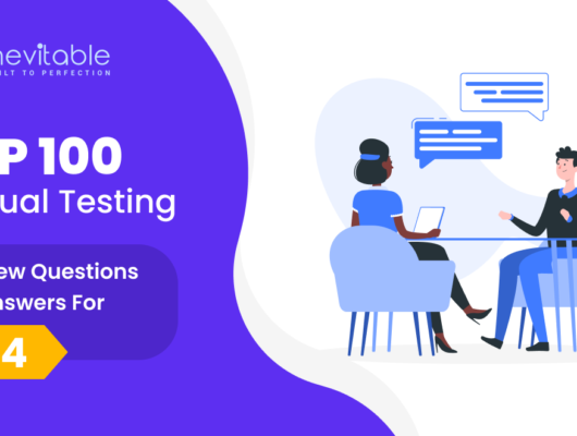 Illustration image showing top 100 Manual Testing Interview Questions & Answers